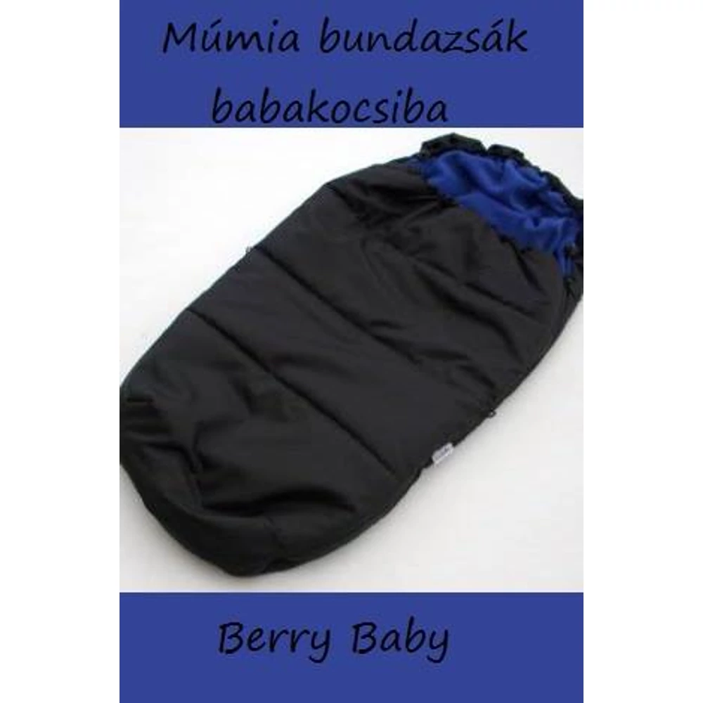 Bundazsák babakocsiba – kék – Onyx