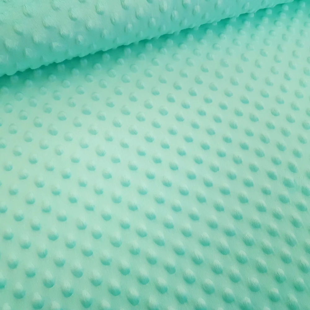 Kókusz matrac babakocsiba - menta minky