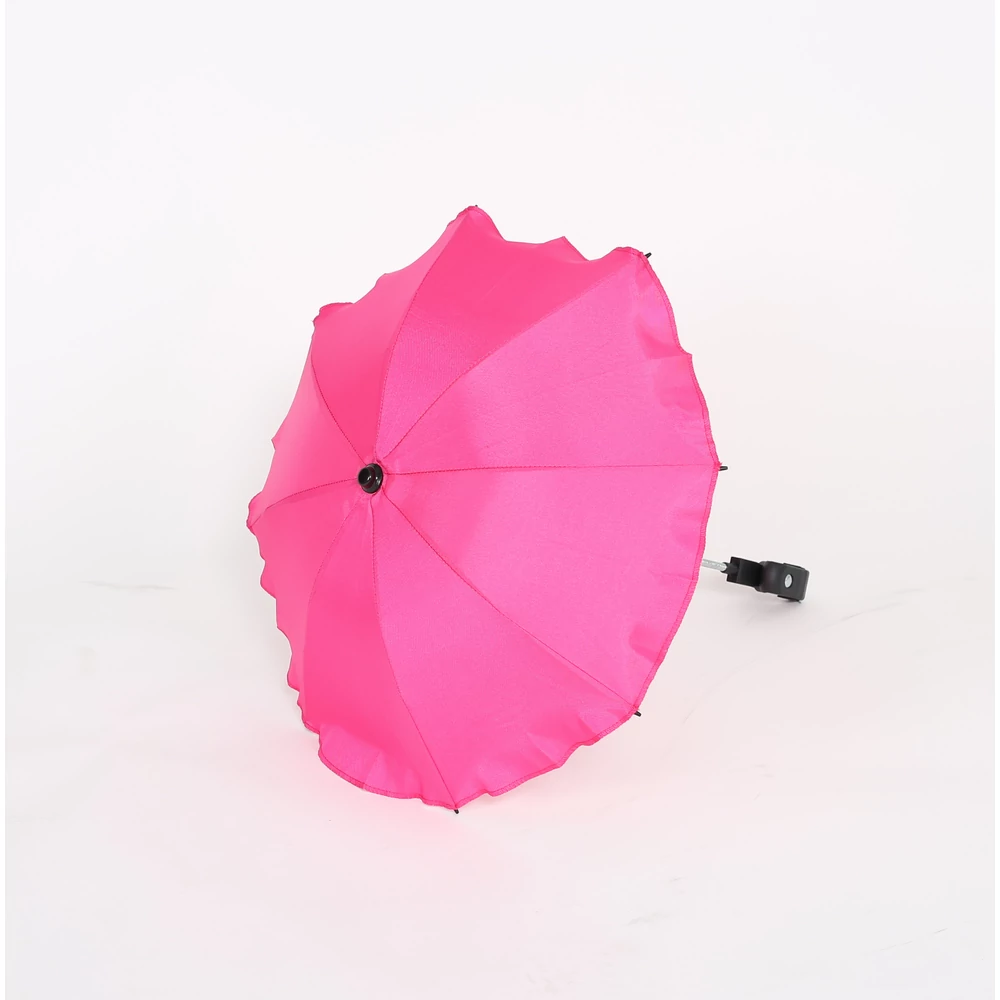 Babakocsi napernyő pink színben