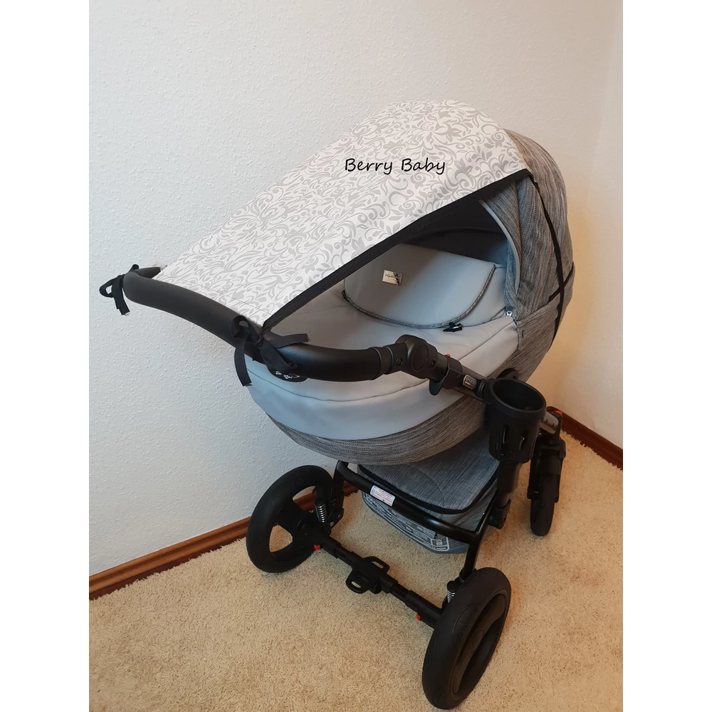 Berry Baby Vitorla babakocsira-univerzális: szürke indás 2