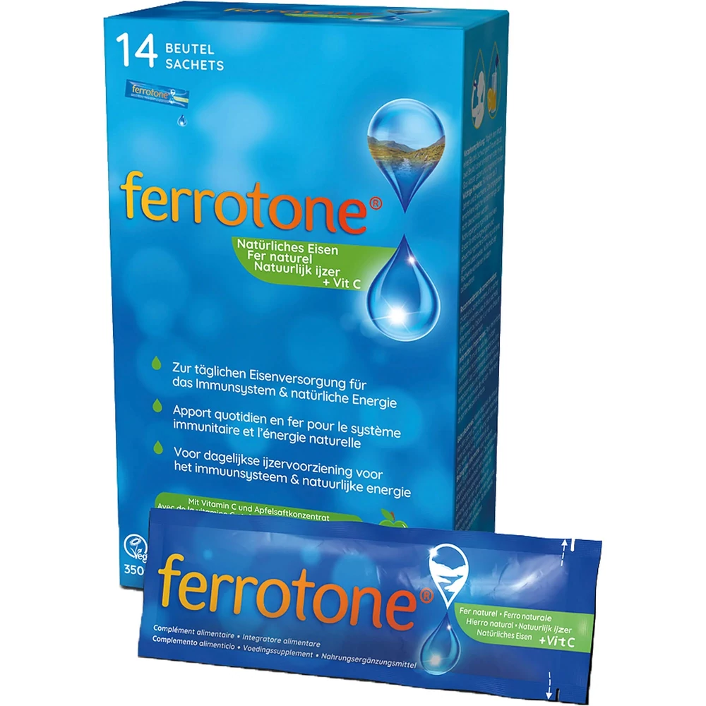 FERROTONE vastartalmú forrásvíz 14x20ml