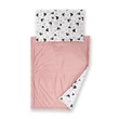 Kép 1/2 - Babaágynemű szett -  mályva velvet - rózsaszín minnie