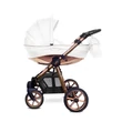 Kép 1/5 - BabyActive alumínium vázas babakocsi: Mommy Glossy - Rose Gold White