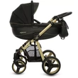 Kép 1/5 - BabyActive alumínium vázas babakocsi: Mommy Gold Magic Black