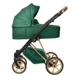 Kép 1/10 - BabyActive alumínium vázas babakocsi: MUSSE Royal Emerald