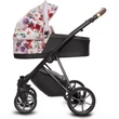 Kép 1/13 - BabyActive alumínium vázas babakocsi: MUSSE Light Rose - szürke vázzal