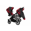 Kép 2/6 - Ikerbabakocsi - BabyActive Twinni PREMIUM 2in1 - Rosso