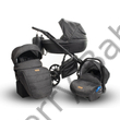 Kép 2/15 - Berry Baby CORRADO multifunkciós babakocsi szett (autós hordozóval és adapterrel!): CR4 Black
