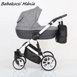 Kép 2/2 - Berry Baby CORRADO multifunkciós babakocsi szett (autós hordozóval és adapterrel!): CR1 White