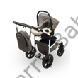 Kép 13/13 - Berry Baby DIMATEO ALU 3in1 babakocsi szett (autós hordozóval és adapterrel!): Bézs-barna