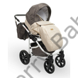 Kép 7/13 - Berry Baby DIMATEO ALU 3in1 babakocsi szett (autós hordozóval és adapterrel!): Bézs-barna