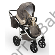Kép 9/13 - Berry Baby DIMATEO ALU 3in1 babakocsi szett (autós hordozóval és adapterrel!): Bézs-barna