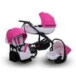 Kép 1/14 - Multifunkciós babakocsi - Berry Baby Hilux - pink-fehér