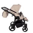 Kép 11/14 - Junama többfunkciós iker babakocsi - DUO V3 - 02 ECO Beige