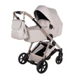 Kép 1/20 - Junama Ellegante Beige babakocsi – Luxus és funkcionalitás