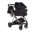 Kép 4/11 - Junama többfunkciós babakocsi - SPACE V3 - 04 Black