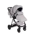 Kép 9/16 - Junama többfunkciós babakocsi - SPACE V3 - 01 Light Grey