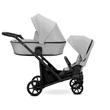 Kép 10/16 - Ikerbabakocsi - Kunert Brav Duo 2in1 - Grey 03