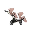 Kép 3/3 - Ikerbabakocsi - Kunert Brav Duo 3in1 - Pink 04 - pezsgő vázzal