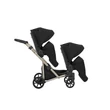 Kép 3/4 - Iker babakocsi - Kunert Ivento Duo 2in1 - 12 Deep Black - pezsgő vázzal