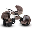Kép 1/14 - Berry Baby Lux 3in1 babakocsi szett (autós hordozóval és adapterrel): Z-1