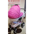 Kép 8/10 - Berry Baby Lux 3in1 babakocsi szett (autós hordozóval és adapterrel): Z-10 -GÉL KERÉKSORRAL