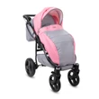 Kép 7/15 - Berry Baby Lux Z-17 babakocsi szürke-rózsaszín virágos 7