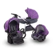 Kép 1/15 - Berry Baby Lux 3in1 babakocsi szett (autós hordozóval és adapterrel): Z-19