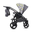 Kép 11/15 - Berry Baby- LUX 3in1 babakocsi szett (autós hordozóval és adapterrel): Z-23 -GÉL KERÉKSORRAL