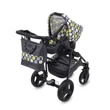 Kép 15/15 - Berry Baby- LUX 3in1 babakocsi szett (autós hordozóval és adapterrel): Z-23 -GÉL KERÉKSORRAL