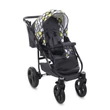 Kép 9/15 - Berry Baby- LUX 3in1 babakocsi szett (autós hordozóval és adapterrel): Z-23 -GÉL KERÉKSORRAL