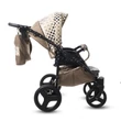 Kép 10/15 - Berry Baby Lux 3in1 babakocsi szett (autós hordozóval és adapterrel): Z-26R- GÉL KERÉKSORRAL
