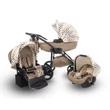 Kép 1/15 - Berry Baby Lux 3in1 babakocsi szett (autós hordozóval és adapterrel): Z-26R- GÉL KERÉKSORRAL