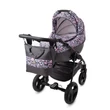 Kép 5/15 - Berry Baby- LUX 3in1 babakocsi szett (autós hordozóval és adapterrel): Z-28