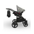 Kép 12/15 - Berry Baby Lux  3in1 babakocsi szett (autós hordozóval és adapterrel): Z-29 -GÉL KERÉKSORRAL