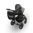 Kép 13/15 - Berry Baby Lux  3in1 babakocsi szett (autós hordozóval és adapterrel): Z-29 -GÉL KERÉKSORRAL