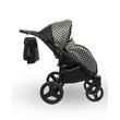 Kép 8/15 - Berry Baby Lux  3in1 babakocsi szett (autós hordozóval és adapterrel): Z-29 -GÉL KERÉKSORRAL