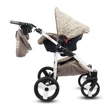 Kép 15/15 - Berry Baby Lux 3in1 babakocsi szett (autós hordozóval és adapterrel): Z-3