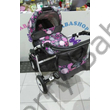 Kép 12/13 - Berry Baby Lux 3in1 babakocsi szett (autós hordozóval és adapterrel): Z-9