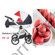 Kép 1/5 - Berry Baby Macaron 3in1 multifunkciós babakocsi szett (autós hordozóval és adapterrel): M-8