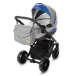 Kép 4/15 - Babakocsi - Berry Baby Moon 3in1 - Blue Rainbow