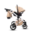 Kép 13/15 - Berry Baby - Sojan AVENTADOR multifunkciós babakocsi szett: fehér vázas Beige