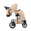 Kép 8/15 - Berry Baby - Sojan AVENTADOR multifunkciós babakocsi szett: fehér vázas Beige