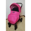 Kép 3/5 - Sportbabakocsi – Berry Baby Active - Rose - fehér vázzal