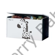 Kép 1/2 - Nagy méretű játéktároló - barna zsiráfos