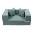 Kép 2/2 - Szivacs kanapéágy - felnőtt méret - menta - Diamond