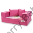 Kép 2/5 - Berry Baby DIAMOND szivacs kanapéágy gyerek méretben: pink Princess 2