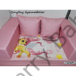Kép 3/3 - Berry Baby DIAMOND szivacs kanapéágy és hempergő, felnőtt méretben:  puncs pony 3