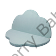 Kép 1/4 - Felhő formájú játszómatrac menta színben