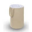 Kép 2/2 - Szennyestartó - játéktároló - beige Eco bőr